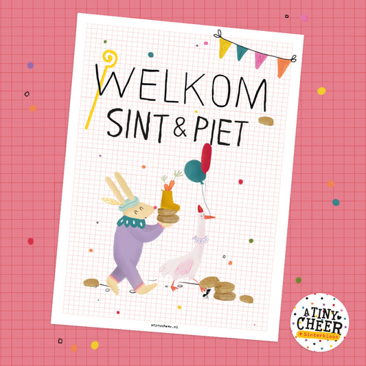 GRATIS Sint Welkoms poster download